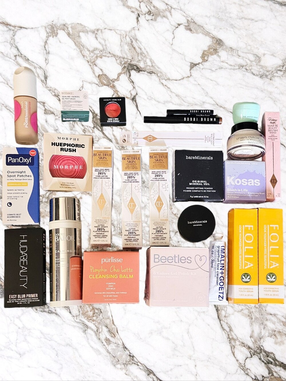 Huge reseller makeup Skincare bundle foundation Blush Cream Cleanser Primer Etc.